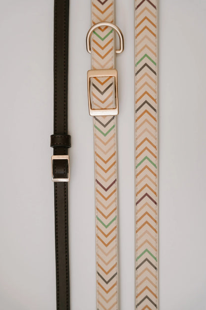 Handsfree Hundeleine aus veganem Leder - Little high, little low