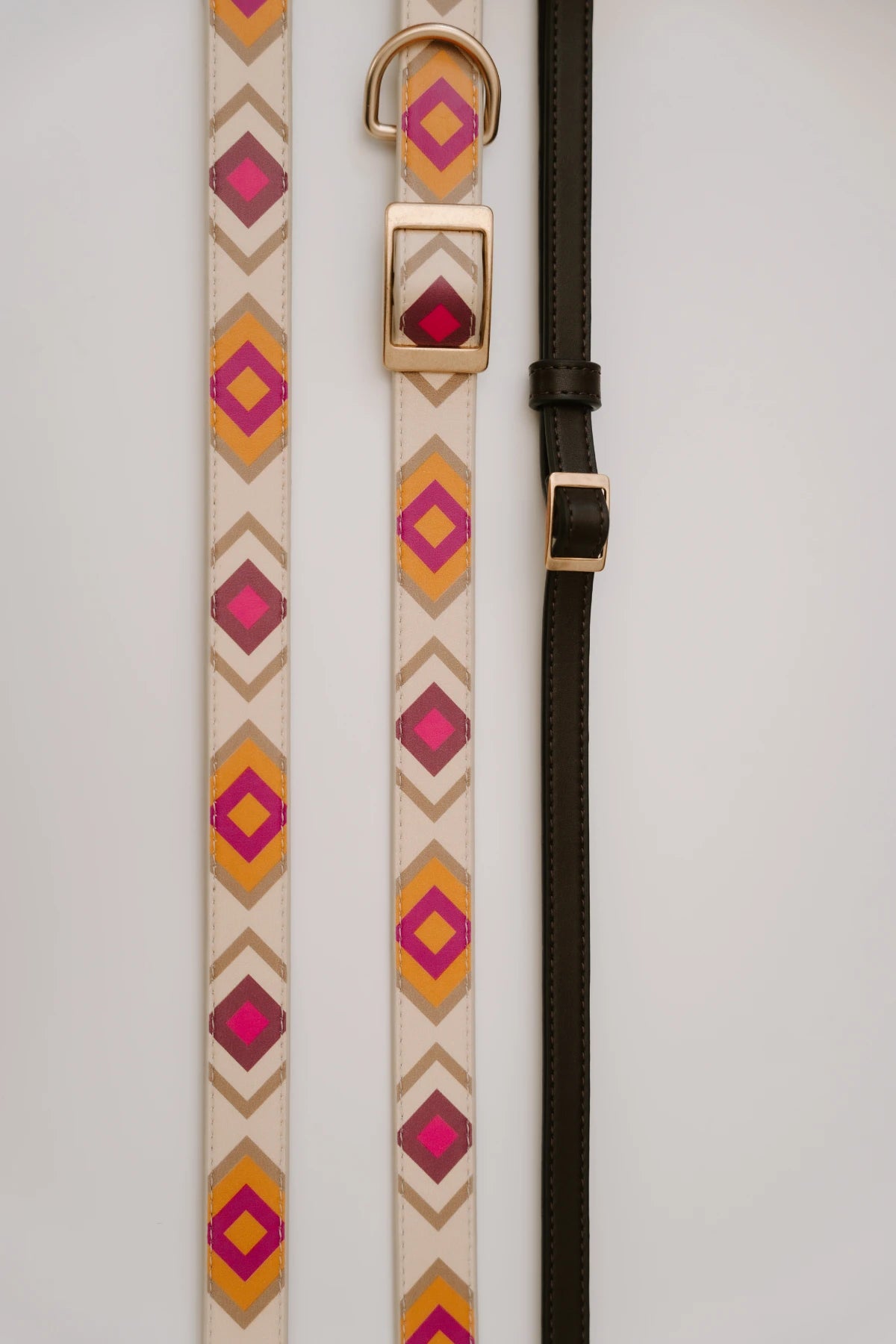 Handsfree Hundeleine aus veganem Leder - Scaramouche