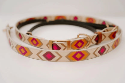 Handsfree Hundeleine aus veganem Leder - Scaramouche