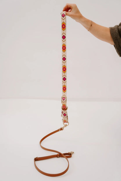 Handsfree Hundeleine aus veganem Leder - Scaramouche