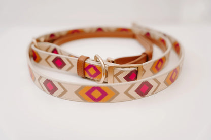 Handsfree Hundeleine aus veganem Leder - Scaramouche