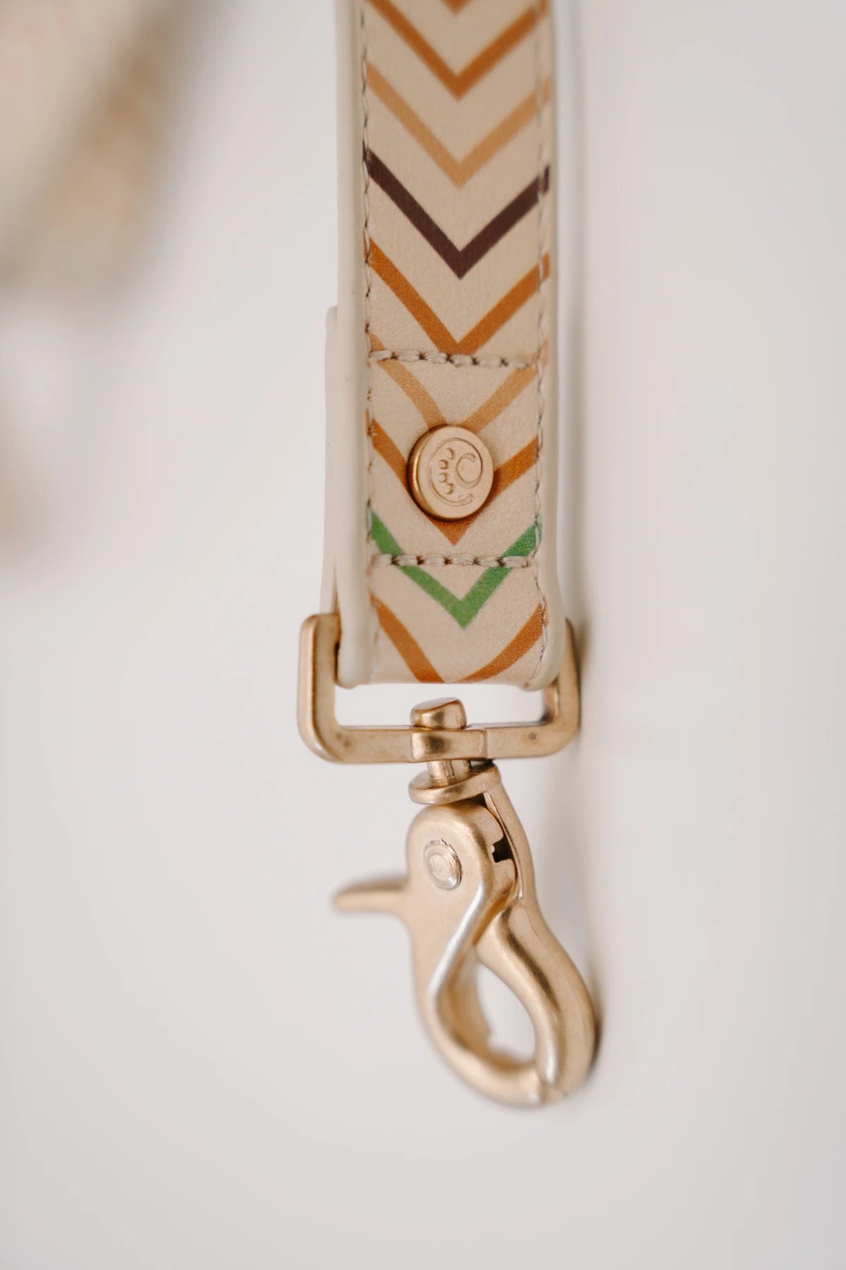 Handsfree Hundeleine aus veganem Leder - Little high, little low